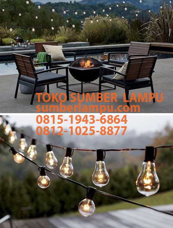 lampu gantung karnaval outdoor