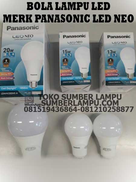 bohlam lampu merk panasonic
