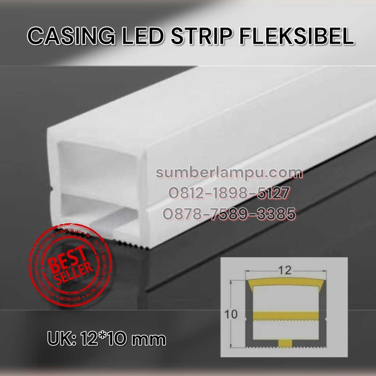 casing led strip flexible