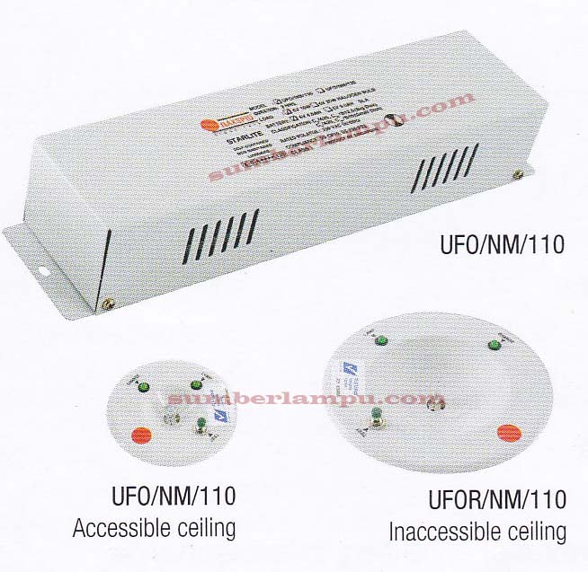 Lampu Emergency Maxspid UFO Halogen & LED