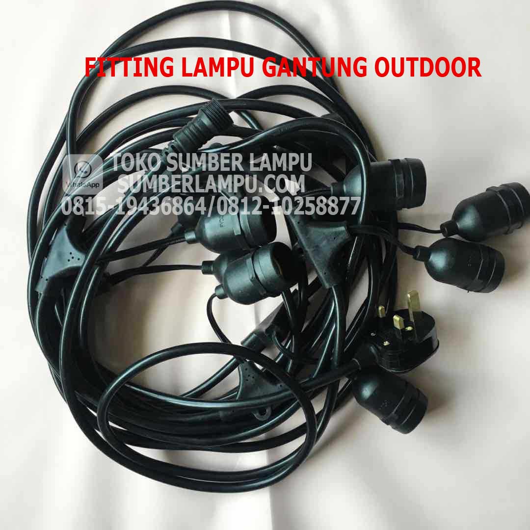 fitting e27 untuk lampu gantung outdoor