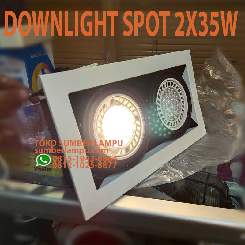 halospot led 2x35w