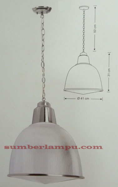 lampu gantung fiber
