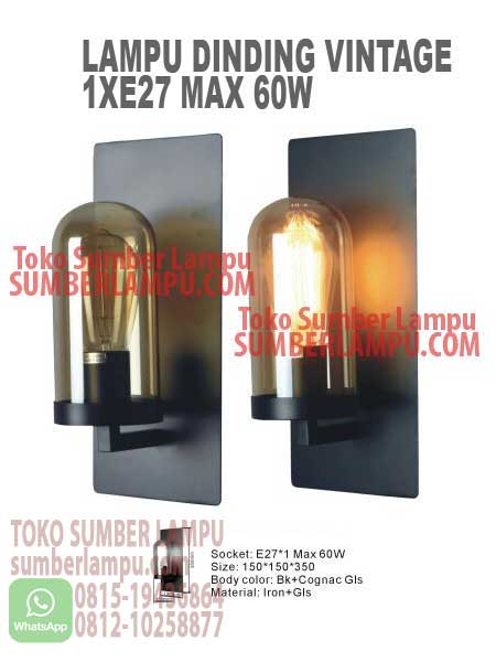lampu dinding vintage