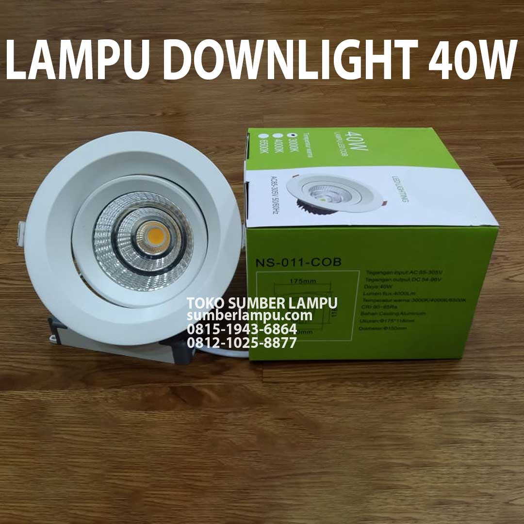 lampu downlight merk kim