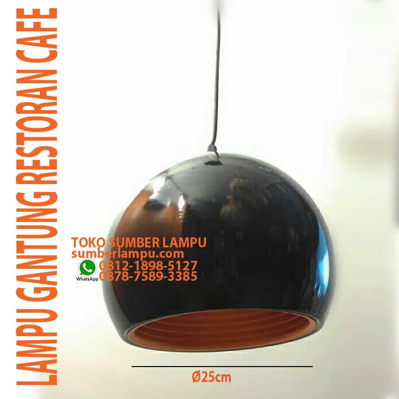 lampu gantung restoran