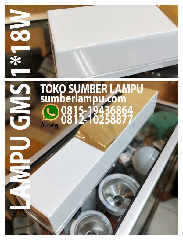 lampu gms 1x18w