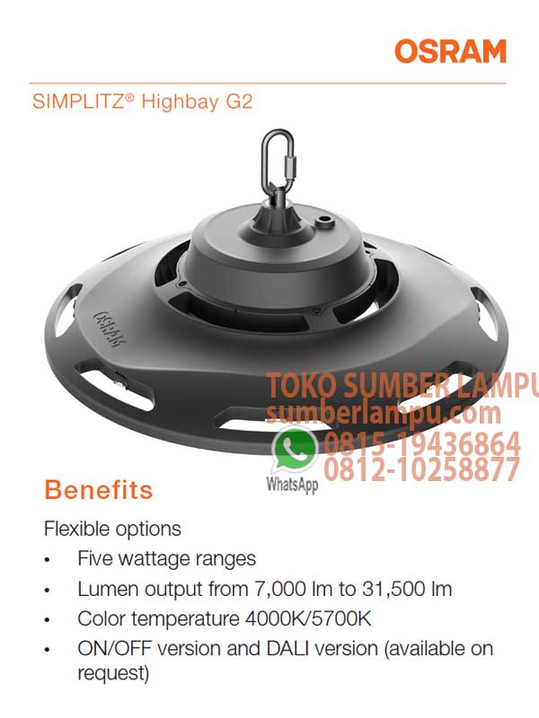 lampu highbay osram simplitz