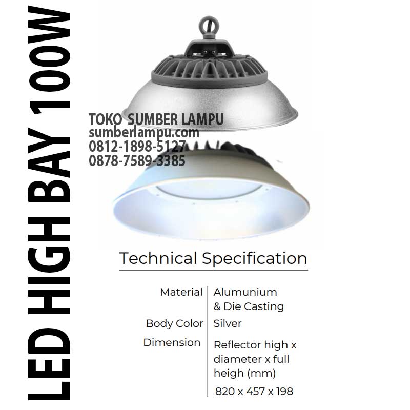 lampu industri led zetalux