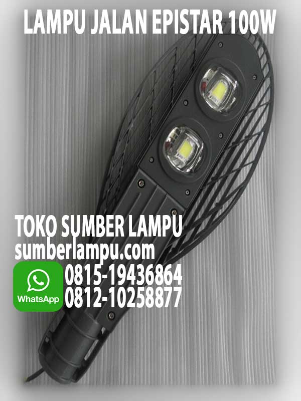 lampu jalan epistar 100w