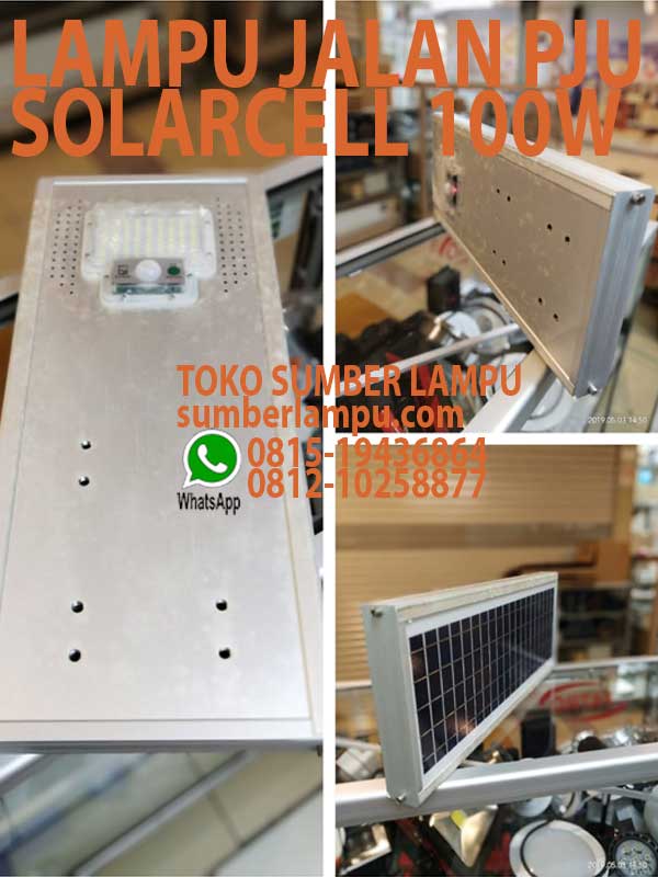 lampu jalan pju solarcell