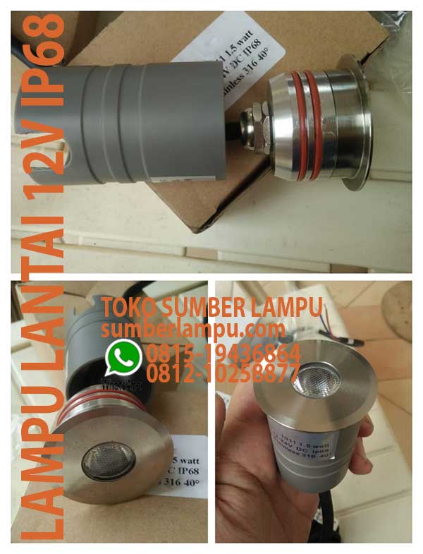lampu lantai underground 12v