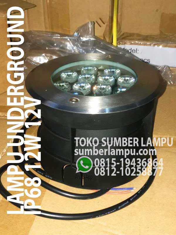 lampu lantai underground 12w