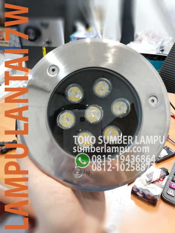 lampu lantai uplight 7w