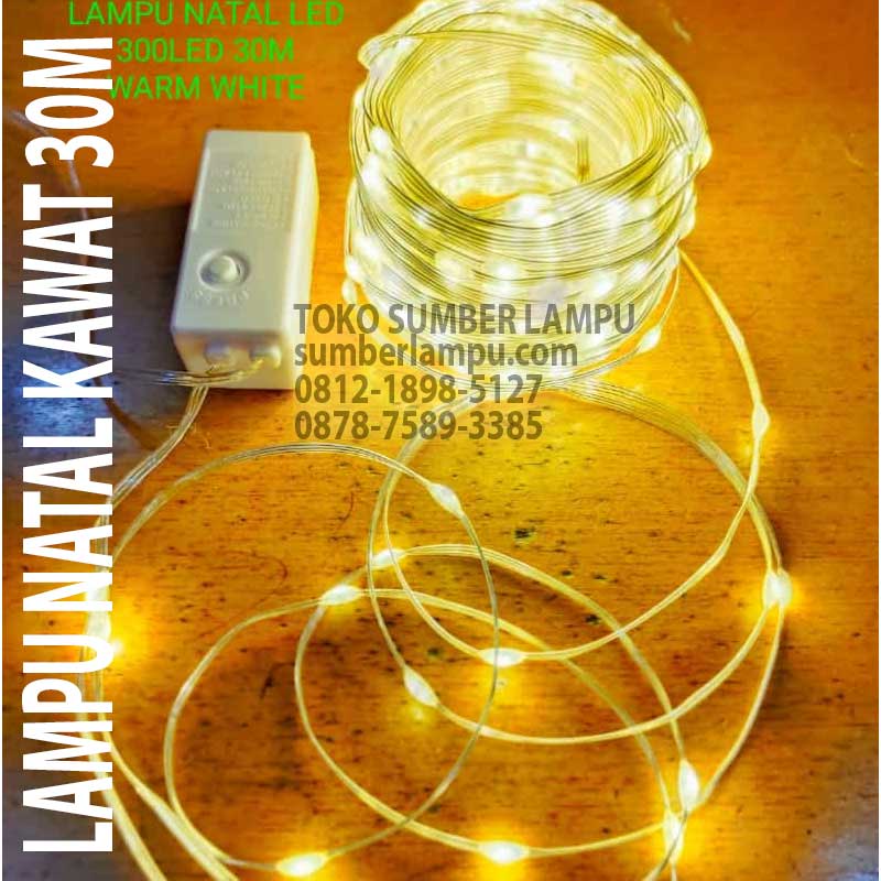 lampu natal kawat