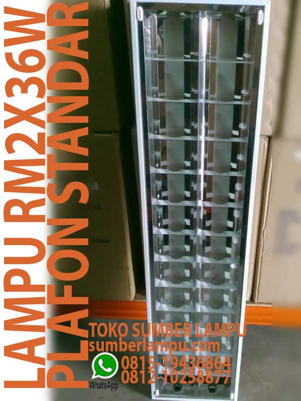 lampu rm 2x36 watt