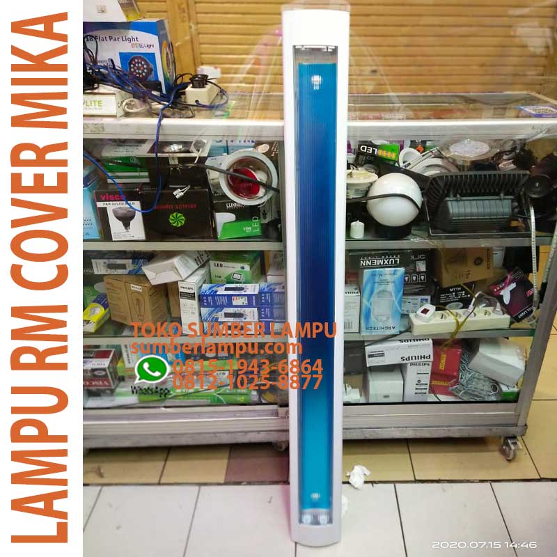 lampu rm 2x40w mika