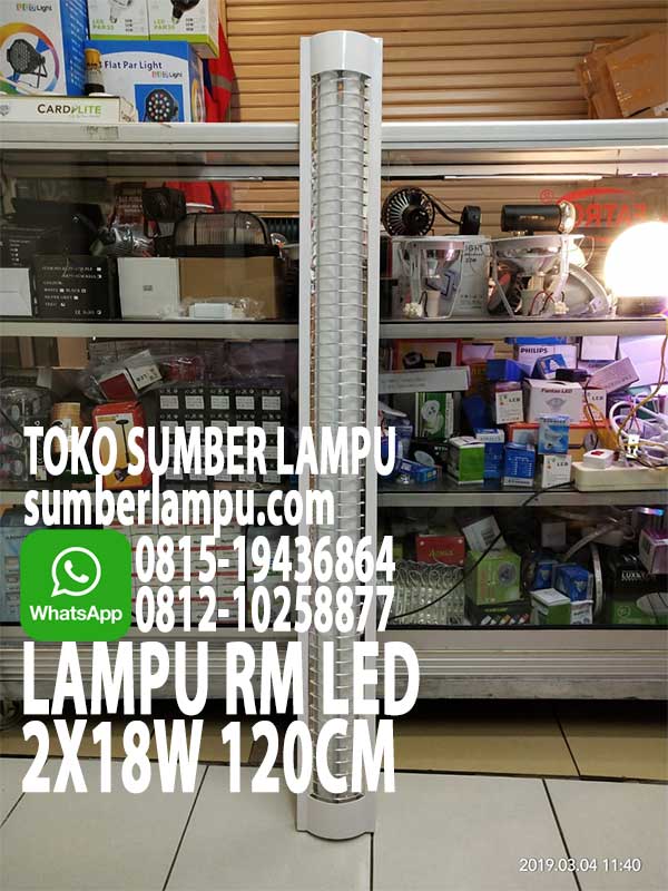 lampu rm led 2x18w