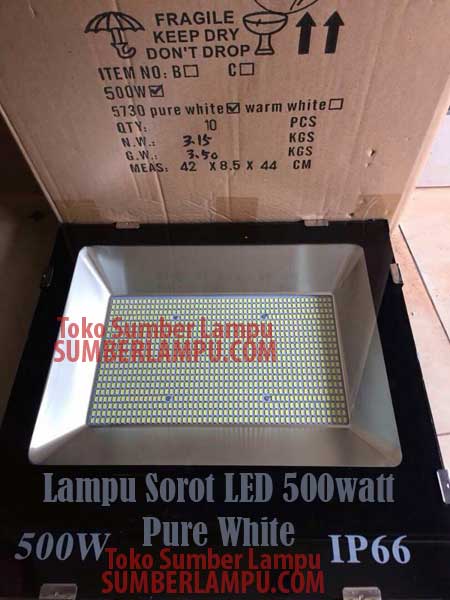 lampu sorot led 500 watt
