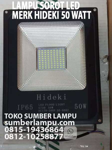 lampu sorot merk hideki