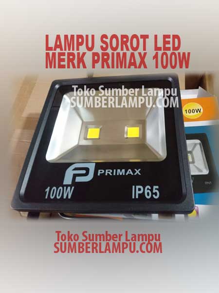Lampu Sorot merk Primax 100 watt IP65