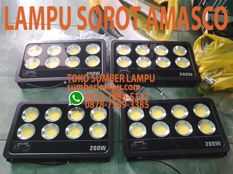lampu sorot merk amasco