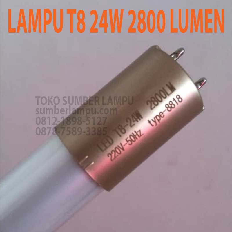 lampu t8 24w