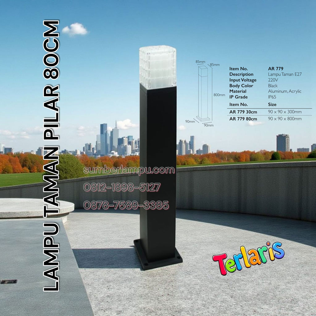 lampu taman artalux ar779
