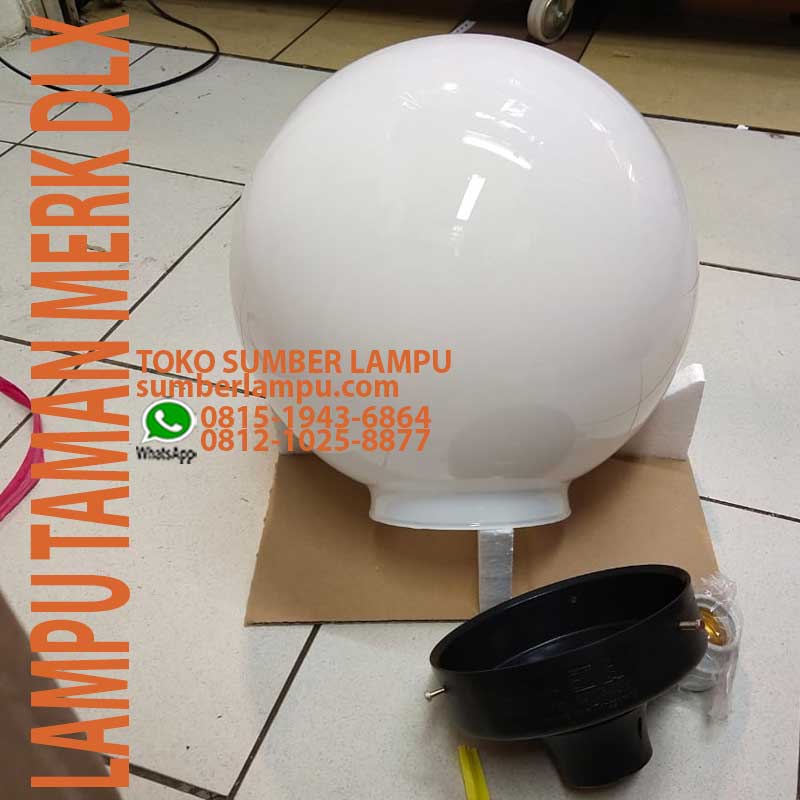 lampu taman merk dlx