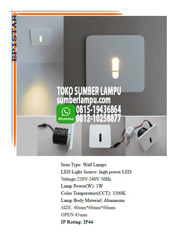 lampu tangga steplight