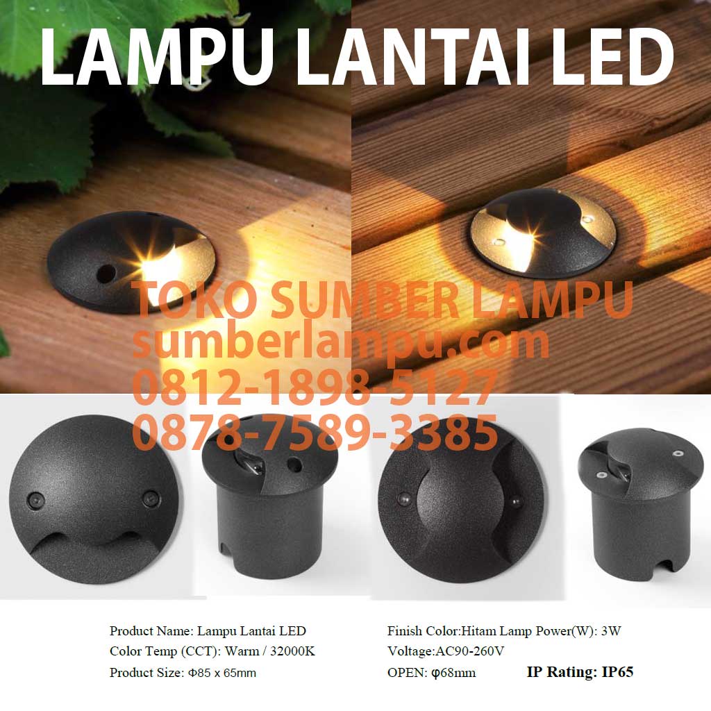 lampu underground 3w