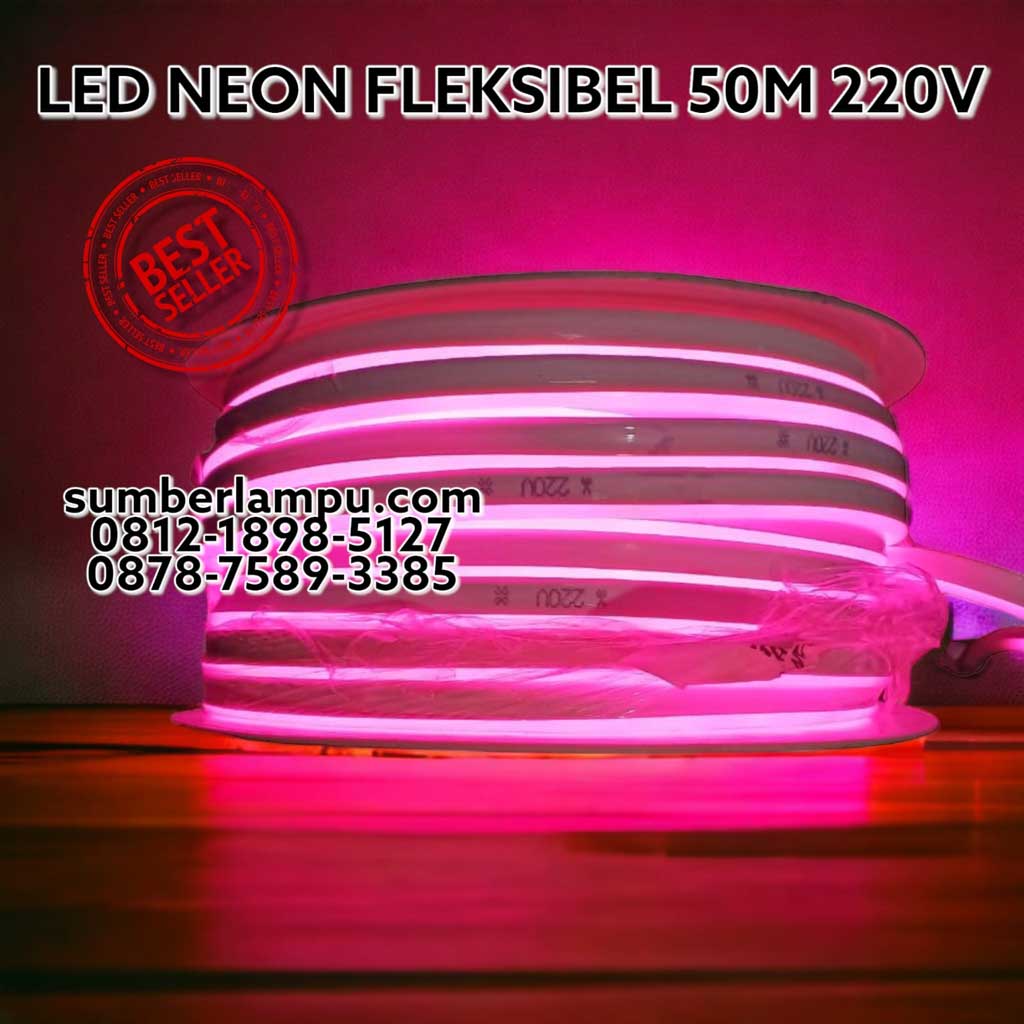 neon flex warna pink