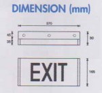 Emergency EXIT Light