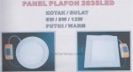 lampu LED Panel Kotak / Bulat