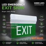 Lampu EXIT LED Emergency Outbow