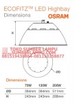 Lampu Osram Ecofitz Highbay Industrial 70w