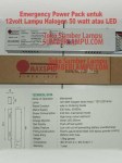 Maxspid Emergency Power Pack Halogen 50 watt atau LED