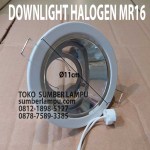 lampu downlight halogen mr16