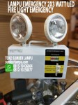lampu emergency 2x3 watt