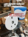 lampu emergency downlight led