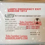 Lampu Emergency EXIT SAMCOM SLR 18T
