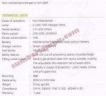 Lampu Emergency Mata Kucing Twin Lamp MAXSPID