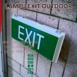 lampu exit waterproof led