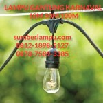 Lampu Gantung Karnaval Outdoor 10M 50M 100M