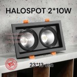 lampu halospot led 2x10w