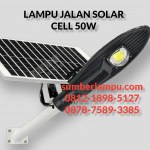 Lampu Jalan COBRA 50W SOLAR CELL 2in1