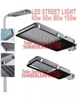 Lampu Penerangan Jalan Umum 100 watt IP65 LED Brigelux USA