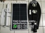 Lampu Jalan Panel Surya 100W Ekonomis