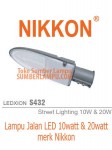 Lampu PJU LED Nikkon 10watt dan 20watt
