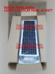 Lampu Jalan Panel Surya 80 watt All in one